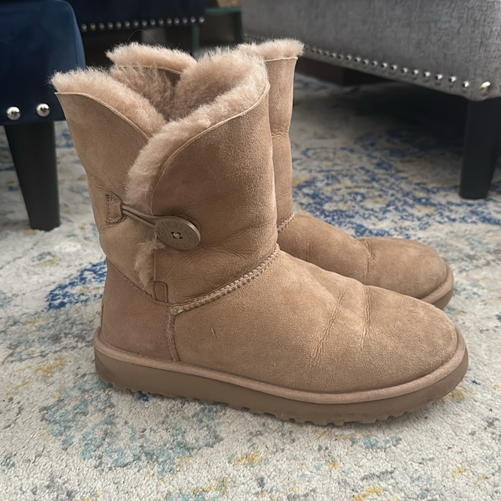 Ugg Bailey Button Boots In Camel - image 3